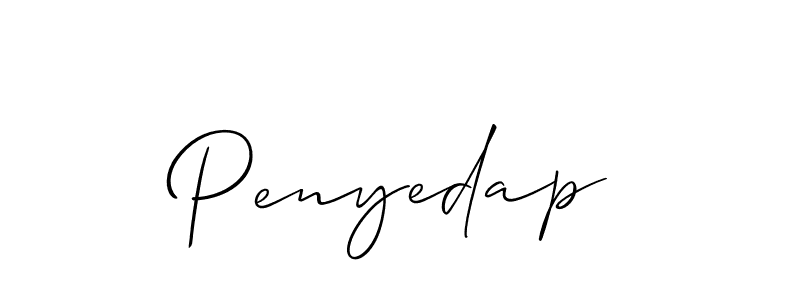 Penyedap stylish signature style. Best Handwritten Sign (Allison_Script) for my name. Handwritten Signature Collection Ideas for my name Penyedap. Penyedap signature style 2 images and pictures png