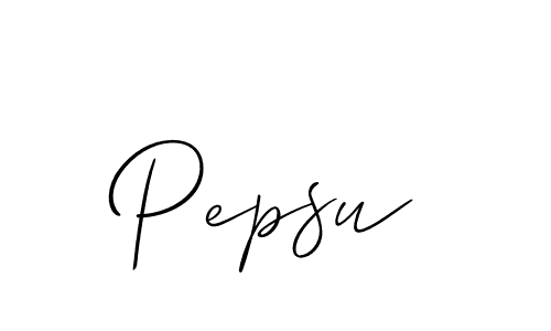 Make a beautiful signature design for name Pepsu. Use this online signature maker to create a handwritten signature for free. Pepsu signature style 2 images and pictures png