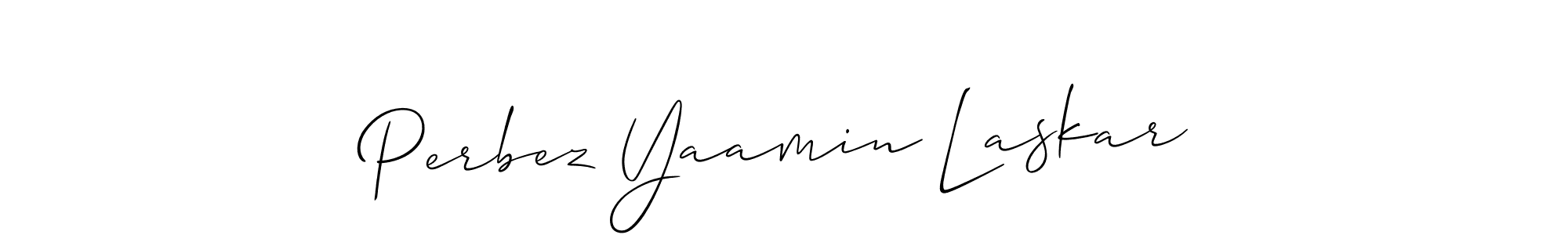 See photos of Perbez Yaamin Laskar official signature by Spectra . Check more albums & portfolios. Read reviews & check more about Allison_Script font. Perbez Yaamin Laskar signature style 2 images and pictures png