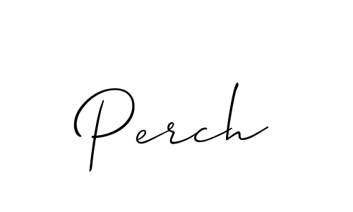 if you are searching for the best signature style for your name Perch. so please give up your signature search. here we have designed multiple signature styles  using Allison_Script. Perch signature style 2 images and pictures png
