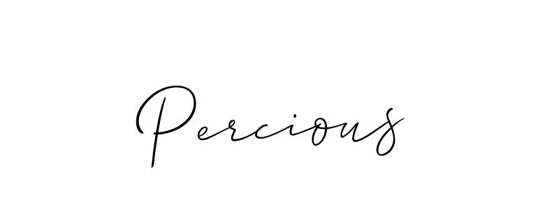 You can use this online signature creator to create a handwritten signature for the name Percious. This is the best online autograph maker. Percious signature style 2 images and pictures png