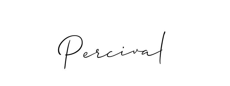 if you are searching for the best signature style for your name Percival. so please give up your signature search. here we have designed multiple signature styles  using Allison_Script. Percival signature style 2 images and pictures png