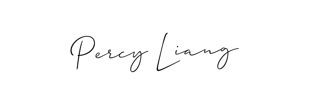 It looks lik you need a new signature style for name Percy Liang. Design unique handwritten (Allison_Script) signature with our free signature maker in just a few clicks. Percy Liang signature style 2 images and pictures png