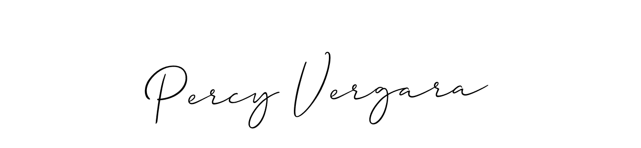 The best way (Allison_Script) to make a short signature is to pick only two or three words in your name. The name Percy Vergara include a total of six letters. For converting this name. Percy Vergara signature style 2 images and pictures png