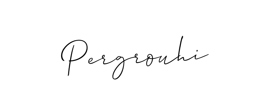 Make a beautiful signature design for name Pergrouhi. Use this online signature maker to create a handwritten signature for free. Pergrouhi signature style 2 images and pictures png