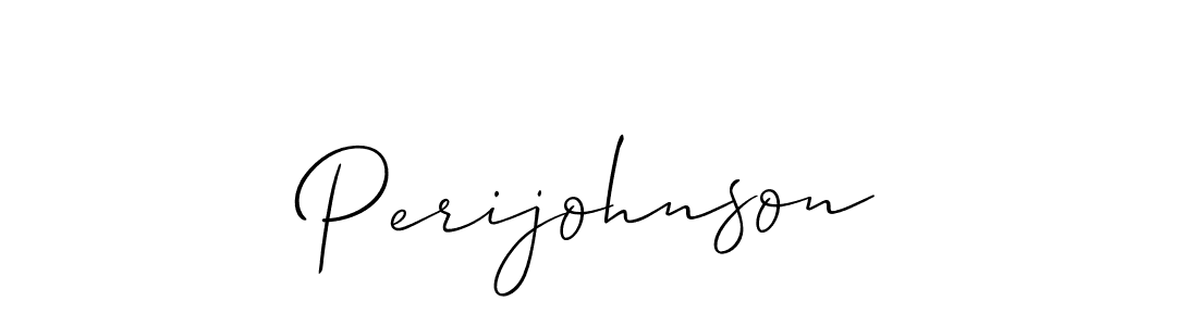 Best and Professional Signature Style for Perijohnson. Allison_Script Best Signature Style Collection. Perijohnson signature style 2 images and pictures png