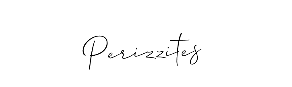 How to make Perizzites signature? Allison_Script is a professional autograph style. Create handwritten signature for Perizzites name. Perizzites signature style 2 images and pictures png