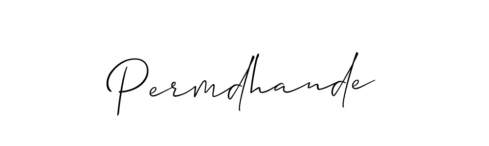 You should practise on your own different ways (Allison_Script) to write your name (Permdhande) in signature. don't let someone else do it for you. Permdhande signature style 2 images and pictures png
