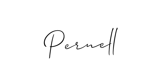 How to make Pernell name signature. Use Allison_Script style for creating short signs online. This is the latest handwritten sign. Pernell signature style 2 images and pictures png