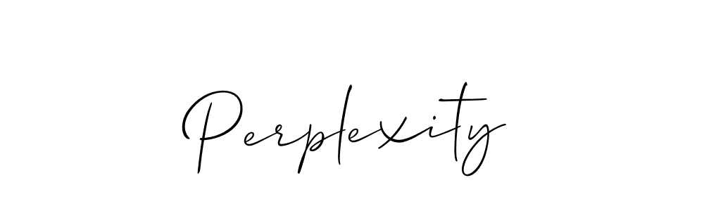It looks lik you need a new signature style for name Perplexity. Design unique handwritten (Allison_Script) signature with our free signature maker in just a few clicks. Perplexity signature style 2 images and pictures png