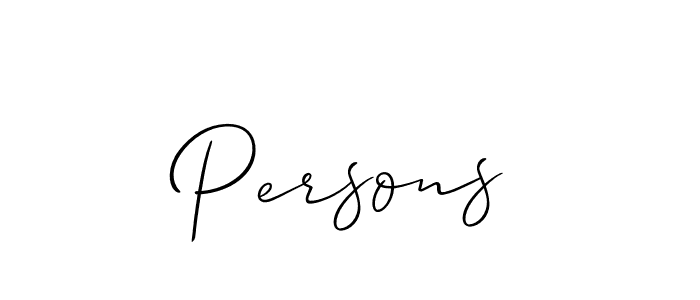 You can use this online signature creator to create a handwritten signature for the name Persons. This is the best online autograph maker. Persons signature style 2 images and pictures png