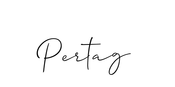 You should practise on your own different ways (Allison_Script) to write your name (Pertag) in signature. don't let someone else do it for you. Pertag signature style 2 images and pictures png