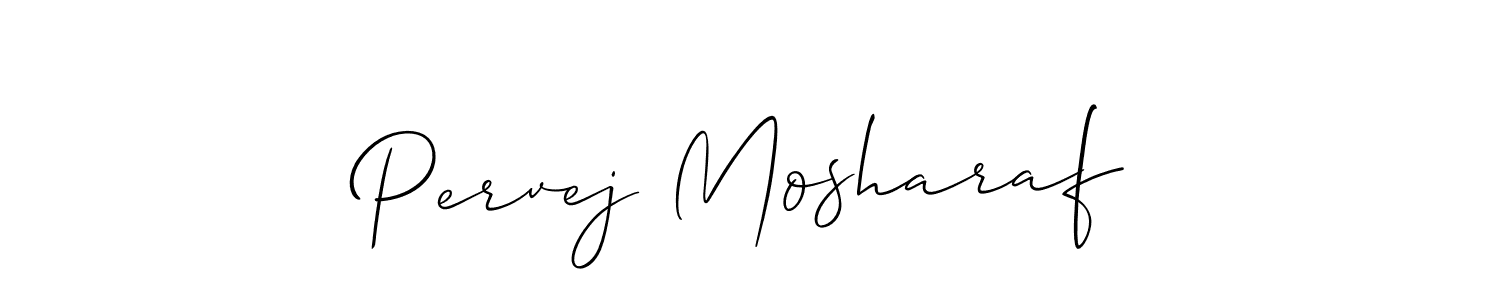 How to make Pervej Mosharaf signature? Allison_Script is a professional autograph style. Create handwritten signature for Pervej Mosharaf name. Pervej Mosharaf signature style 2 images and pictures png