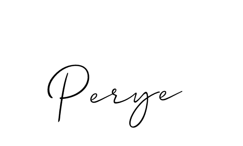 You should practise on your own different ways (Allison_Script) to write your name (Perye) in signature. don't let someone else do it for you. Perye signature style 2 images and pictures png