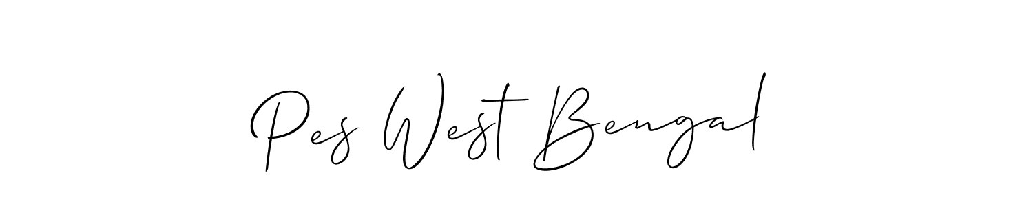 Also You can easily find your signature by using the search form. We will create Pes West Bengal name handwritten signature images for you free of cost using Allison_Script sign style. Pes West Bengal signature style 2 images and pictures png