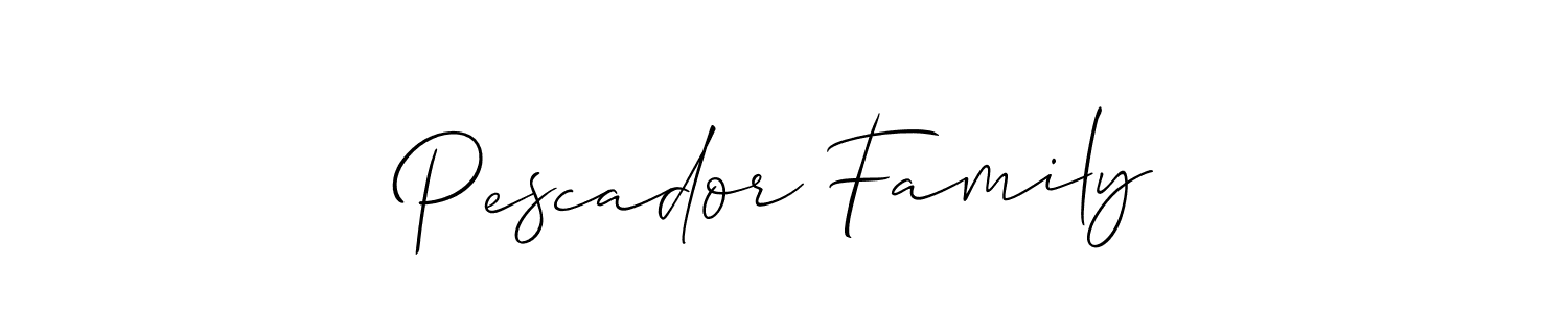 You can use this online signature creator to create a handwritten signature for the name Pescador Family. This is the best online autograph maker. Pescador Family signature style 2 images and pictures png