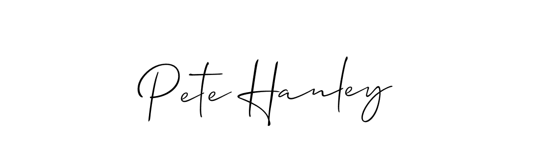 How to Draw Pete Hanley signature style? Allison_Script is a latest design signature styles for name Pete Hanley. Pete Hanley signature style 2 images and pictures png