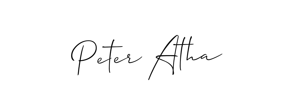 Check out images of Autograph of Peter Atha name. Actor Peter Atha Signature Style. Allison_Script is a professional sign style online. Peter Atha signature style 2 images and pictures png