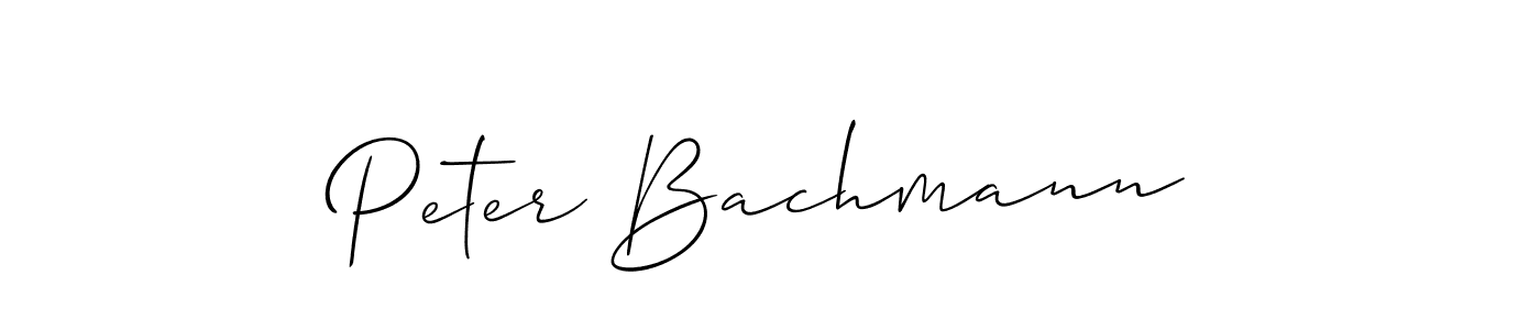 if you are searching for the best signature style for your name Peter Bachmann. so please give up your signature search. here we have designed multiple signature styles  using Allison_Script. Peter Bachmann signature style 2 images and pictures png