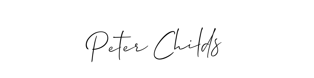 Best and Professional Signature Style for Peter Childs. Allison_Script Best Signature Style Collection. Peter Childs signature style 2 images and pictures png