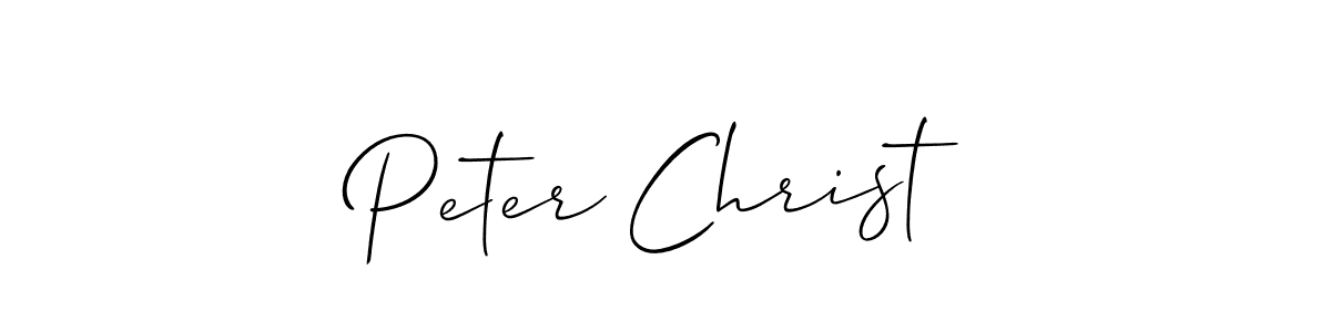 It looks lik you need a new signature style for name Peter Christ. Design unique handwritten (Allison_Script) signature with our free signature maker in just a few clicks. Peter Christ signature style 2 images and pictures png