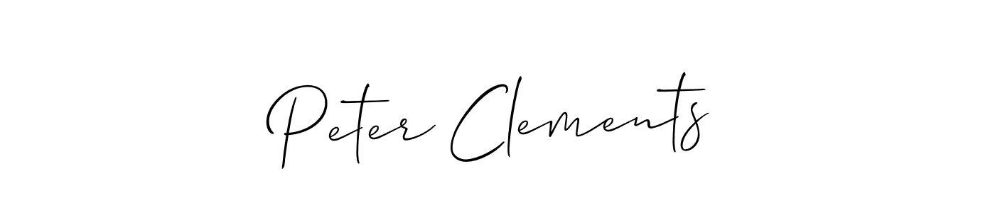 Make a beautiful signature design for name Peter Clements. Use this online signature maker to create a handwritten signature for free. Peter Clements signature style 2 images and pictures png