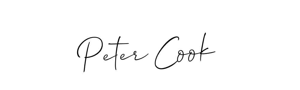 Create a beautiful signature design for name Peter Cook. With this signature (Allison_Script) fonts, you can make a handwritten signature for free. Peter Cook signature style 2 images and pictures png