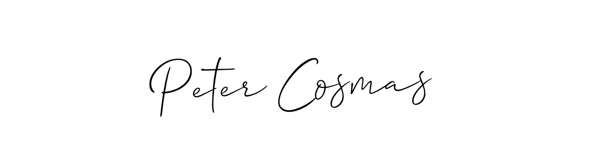You can use this online signature creator to create a handwritten signature for the name Peter Cosmas. This is the best online autograph maker. Peter Cosmas signature style 2 images and pictures png