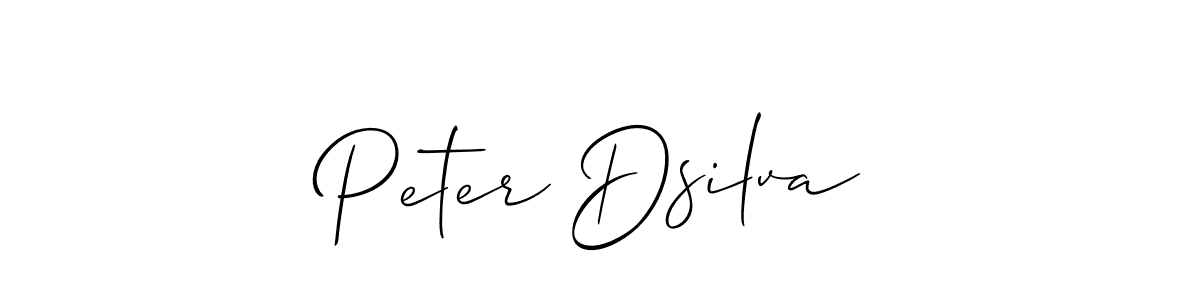 How to make Peter Dsilva signature? Allison_Script is a professional autograph style. Create handwritten signature for Peter Dsilva name. Peter Dsilva signature style 2 images and pictures png