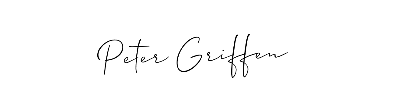 How to make Peter Griffen name signature. Use Allison_Script style for creating short signs online. This is the latest handwritten sign. Peter Griffen signature style 2 images and pictures png