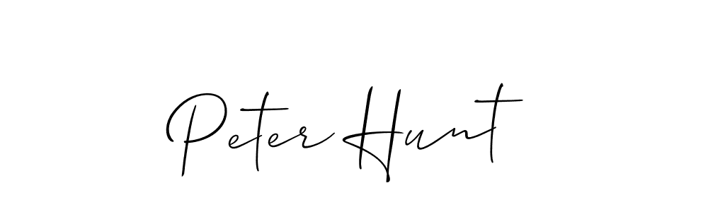 Best and Professional Signature Style for Peter Hunt. Allison_Script Best Signature Style Collection. Peter Hunt signature style 2 images and pictures png