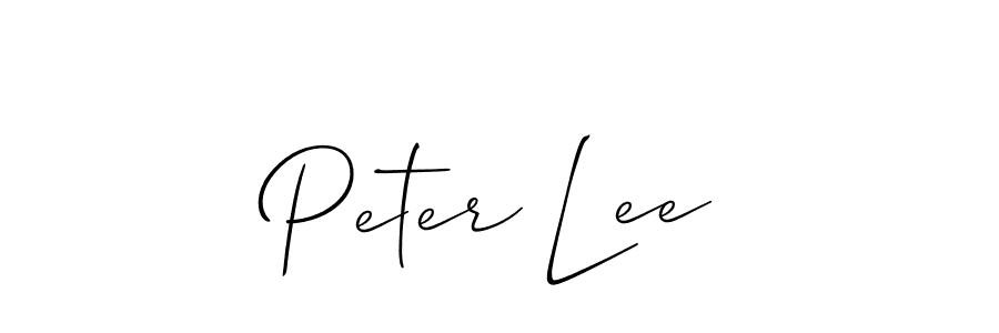 Also we have Peter Lee name is the best signature style. Create professional handwritten signature collection using Allison_Script autograph style. Peter Lee signature style 2 images and pictures png