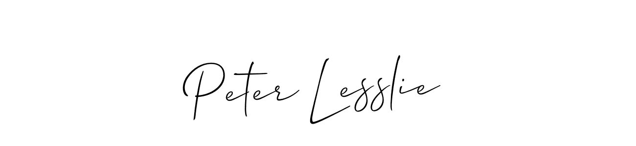 Create a beautiful signature design for name Peter Lesslie. With this signature (Allison_Script) fonts, you can make a handwritten signature for free. Peter Lesslie signature style 2 images and pictures png