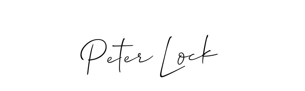 It looks lik you need a new signature style for name Peter Lock. Design unique handwritten (Allison_Script) signature with our free signature maker in just a few clicks. Peter Lock signature style 2 images and pictures png