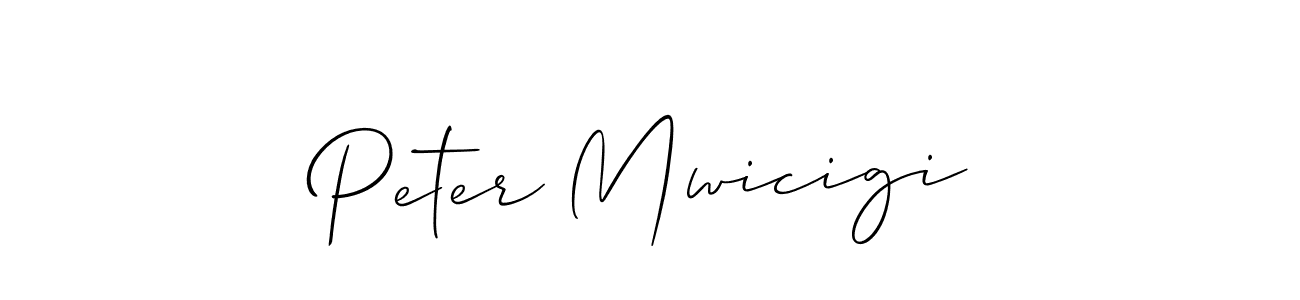 This is the best signature style for the Peter Mwicigi name. Also you like these signature font (Allison_Script). Mix name signature. Peter Mwicigi signature style 2 images and pictures png