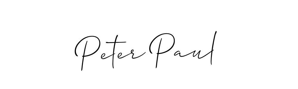 Once you've used our free online signature maker to create your best signature Allison_Script style, it's time to enjoy all of the benefits that Peter Paul name signing documents. Peter Paul signature style 2 images and pictures png