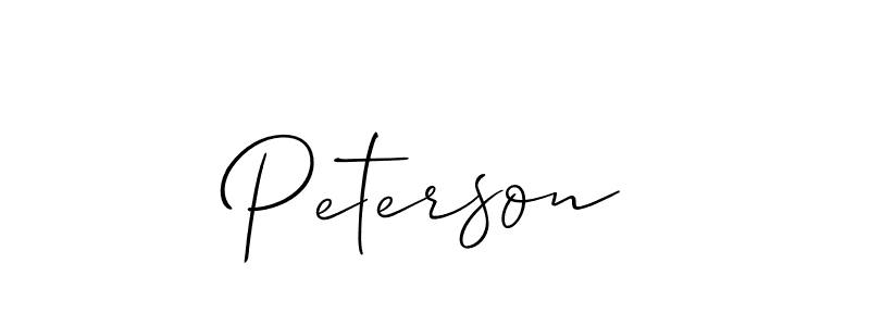Make a beautiful signature design for name Peterson. Use this online signature maker to create a handwritten signature for free. Peterson signature style 2 images and pictures png