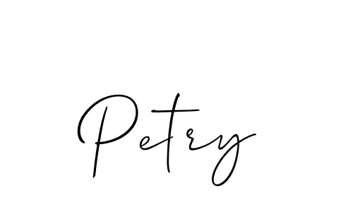 How to Draw Petry signature style? Allison_Script is a latest design signature styles for name Petry. Petry signature style 2 images and pictures png