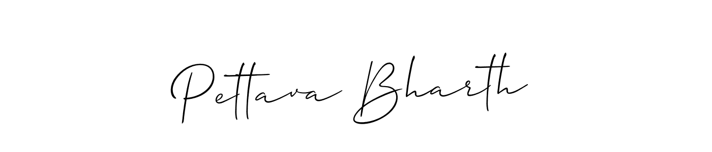 You can use this online signature creator to create a handwritten signature for the name Pettava Bharth. This is the best online autograph maker. Pettava Bharth signature style 2 images and pictures png