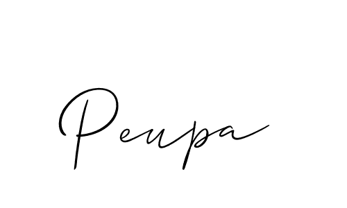 Also You can easily find your signature by using the search form. We will create Peupa name handwritten signature images for you free of cost using Allison_Script sign style. Peupa signature style 2 images and pictures png