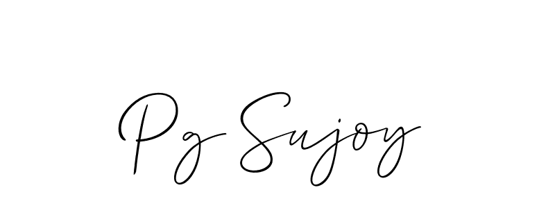 Check out images of Autograph of Pg Sujoy name. Actor Pg Sujoy Signature Style. Allison_Script is a professional sign style online. Pg Sujoy signature style 2 images and pictures png