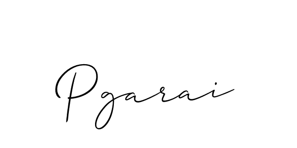 It looks lik you need a new signature style for name Pgarai. Design unique handwritten (Allison_Script) signature with our free signature maker in just a few clicks. Pgarai signature style 2 images and pictures png