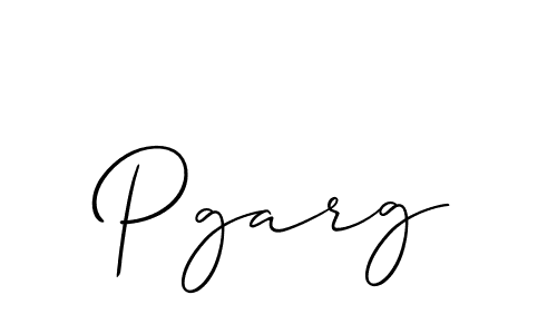 Pgarg stylish signature style. Best Handwritten Sign (Allison_Script) for my name. Handwritten Signature Collection Ideas for my name Pgarg. Pgarg signature style 2 images and pictures png