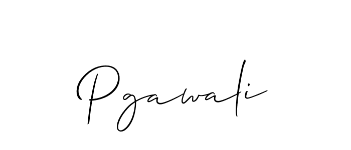 Once you've used our free online signature maker to create your best signature Allison_Script style, it's time to enjoy all of the benefits that Pgawali name signing documents. Pgawali signature style 2 images and pictures png