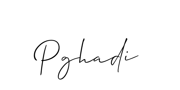 You can use this online signature creator to create a handwritten signature for the name Pghadi. This is the best online autograph maker. Pghadi signature style 2 images and pictures png