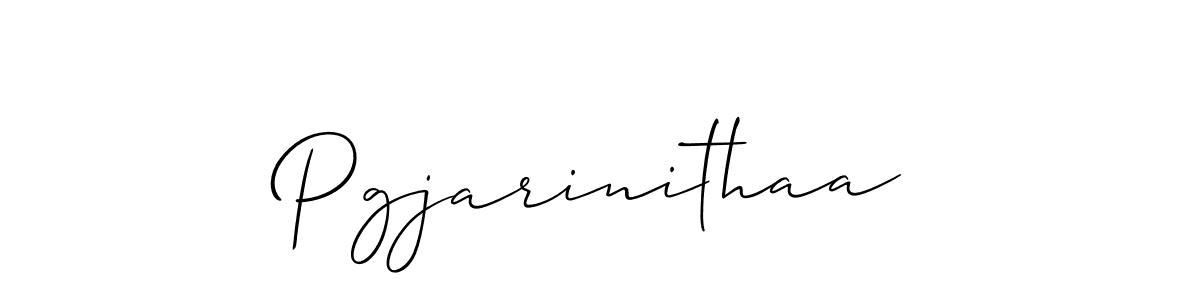 You should practise on your own different ways (Allison_Script) to write your name (Pgjarinithaa) in signature. don't let someone else do it for you. Pgjarinithaa signature style 2 images and pictures png