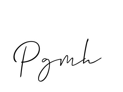 Best and Professional Signature Style for Pgmh. Allison_Script Best Signature Style Collection. Pgmh signature style 2 images and pictures png