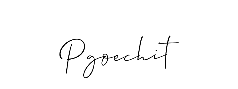 Make a short Pgoechit signature style. Manage your documents anywhere anytime using Allison_Script. Create and add eSignatures, submit forms, share and send files easily. Pgoechit signature style 2 images and pictures png