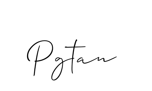 How to Draw Pgtan signature style? Allison_Script is a latest design signature styles for name Pgtan. Pgtan signature style 2 images and pictures png
