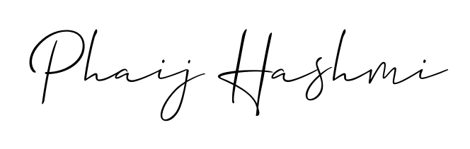 Personalize your online presence with Phaij Hashmi signature rendered in elegant Allison_Script font. Great for website footers and blogs. Phaij Hashmi signature style 2 images and pictures png